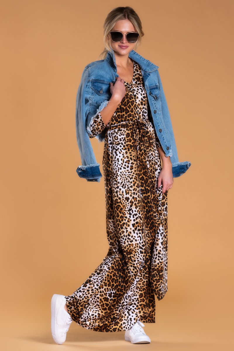 Brigitte Brianna V-Neck Maxi Dress by SexyModest Boutique