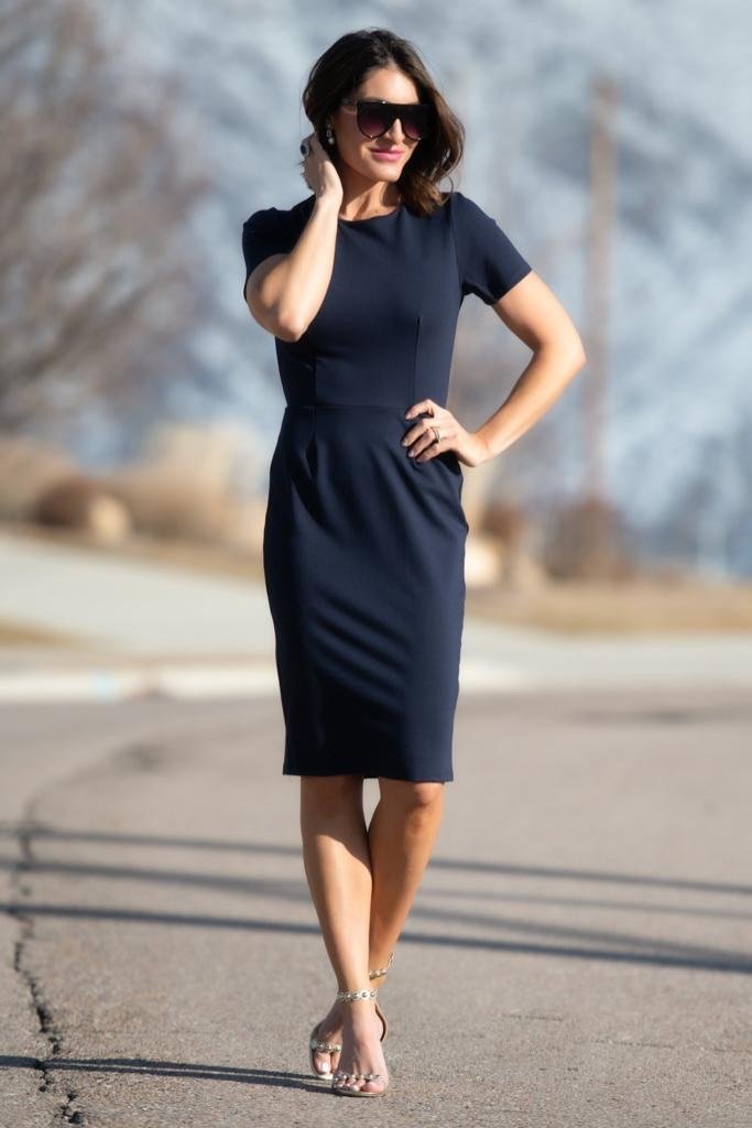 Brigitte Brianna Little Black Dress by SexyModest Boutique