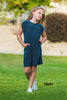 Brigitte Brianna Kids Pocket Tee Dress - SexyModest Boutique