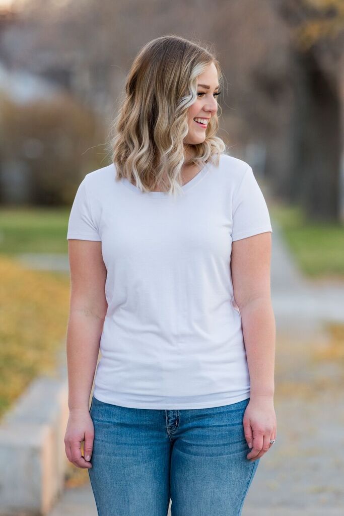 Brigitte Brianna Favorite Basic Tee - SexyModest Boutique